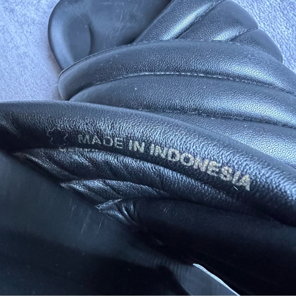 The Bali Tailor Oska Sandals Sz 39 US 8 Black Slides Casual Soft Beach Summer - Picture 8 of 15